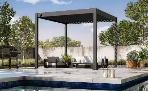 פרגולה אלומיניום דגם נאו 3X3 גג נפתח