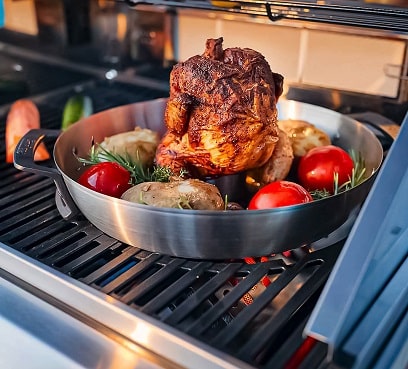 מתקן לצליית עוף והקפצת מזון SWITCH GRID