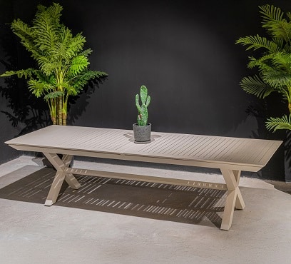 שולחן דלהי אלומיניום נפתח 400 ס”מ