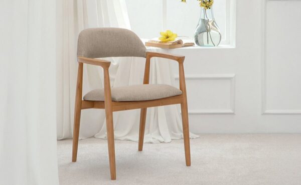 כיסא מעוצב דגם קנדי מרופד