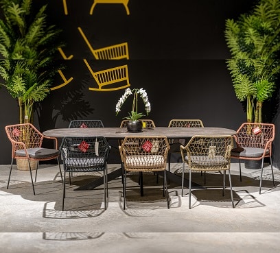 שולחן טונדרה בשילוב 6 לופ