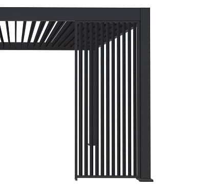 פאנל רפפה אנכי 1 מטר רוחב – לגזיבו אלומיניום