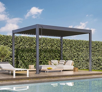 פרגולה אלומיניום דגם נאו 3X4 גג נפתח