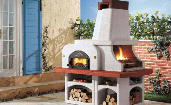 מטבח חיצוני משולב טאבון Parenzo