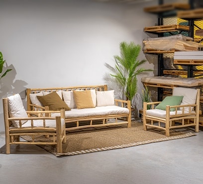 מערכת ישיבה תלת רביצה דגם סומטרה