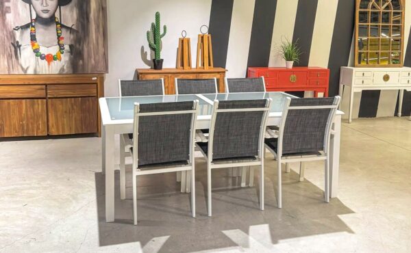 שולחן מדריד 300 בשילוב 6 מונקו