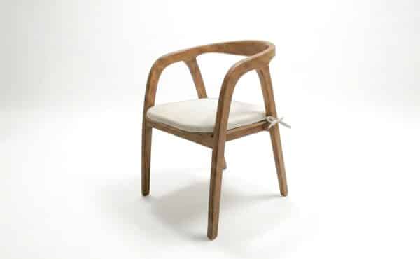 כיסא עץ טיק דגם מיני פאני