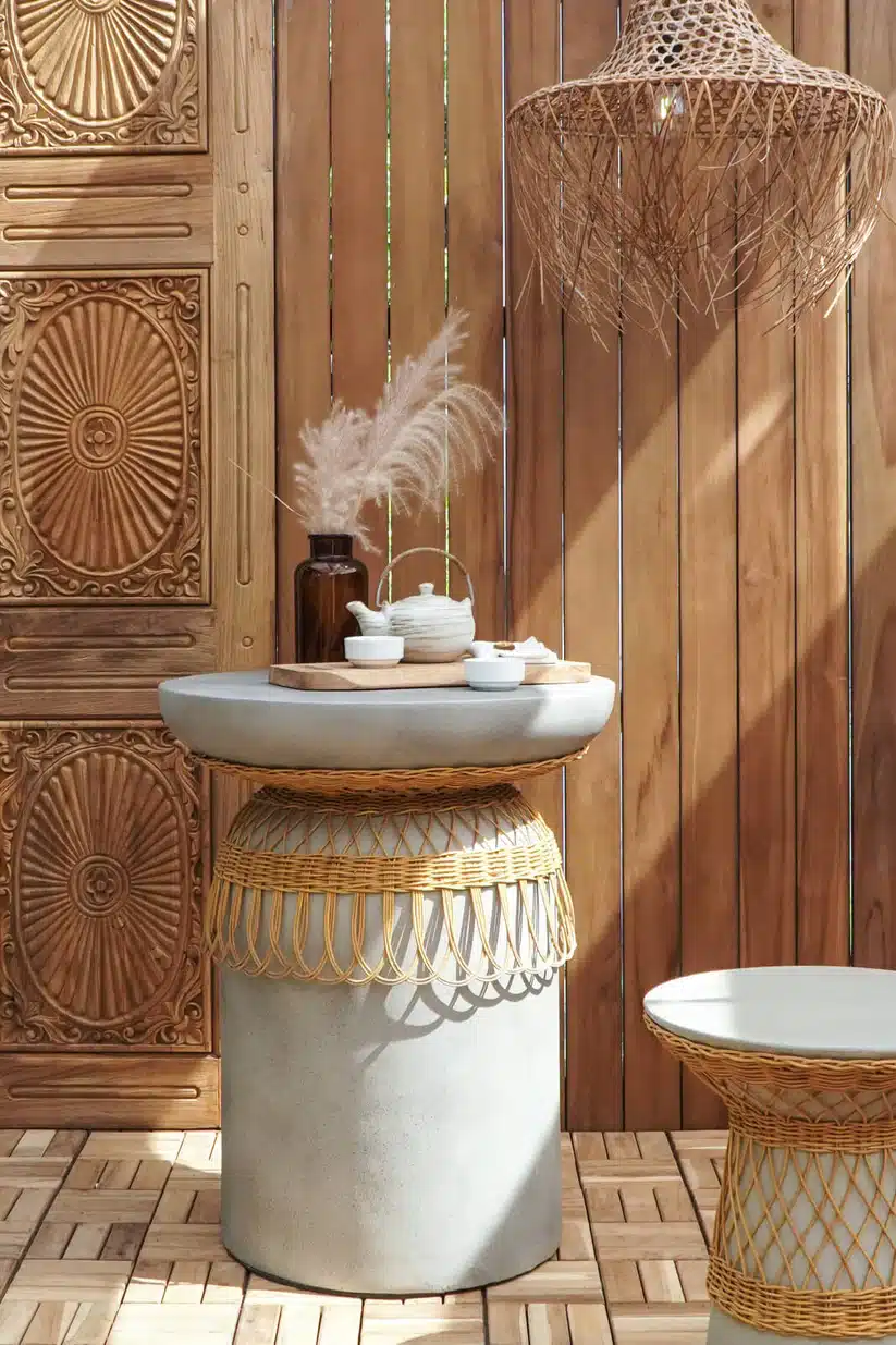 שולחן בטון מעוצב דגם בונדיק