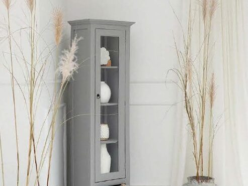 ארון ויטרינה עם דלת זכוכית דגם אנאל