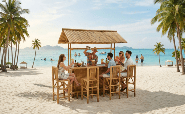 בר משקאות במבוק קו פאי בינוני