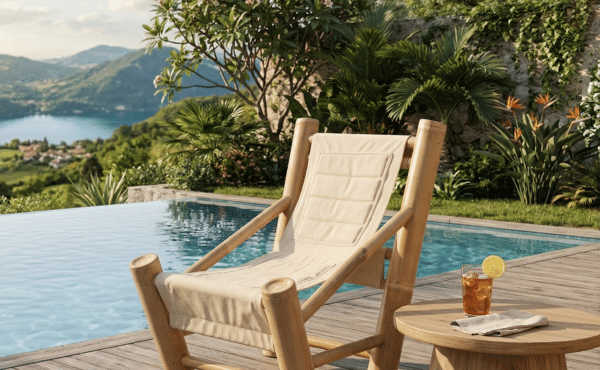 ספת יחיד מעוצבת מבמבוק