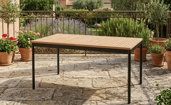 שולחן אלומיניום נפתח בנדיגו 267